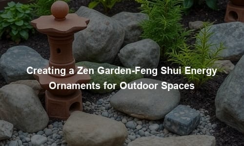 Creating a Zen Garden-Feng Shui Energy Ornaments for Outdoor Spaces